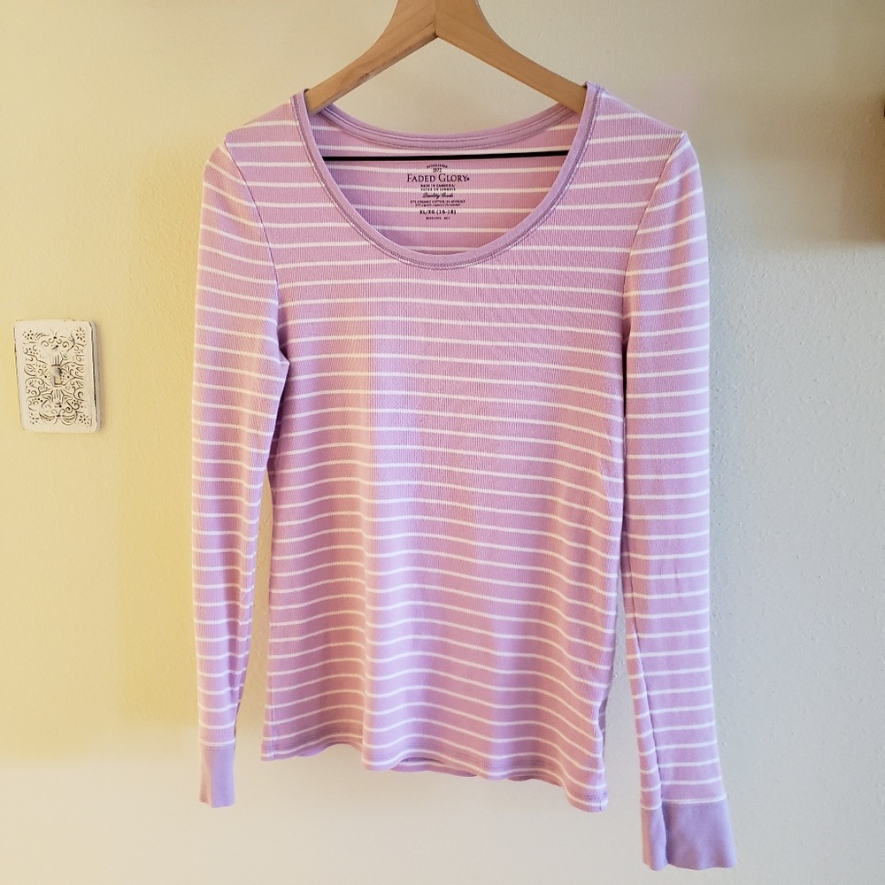 Faded Glory-Long sleeve T